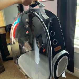 Animal Backpack bubble carrier (cat/dog)